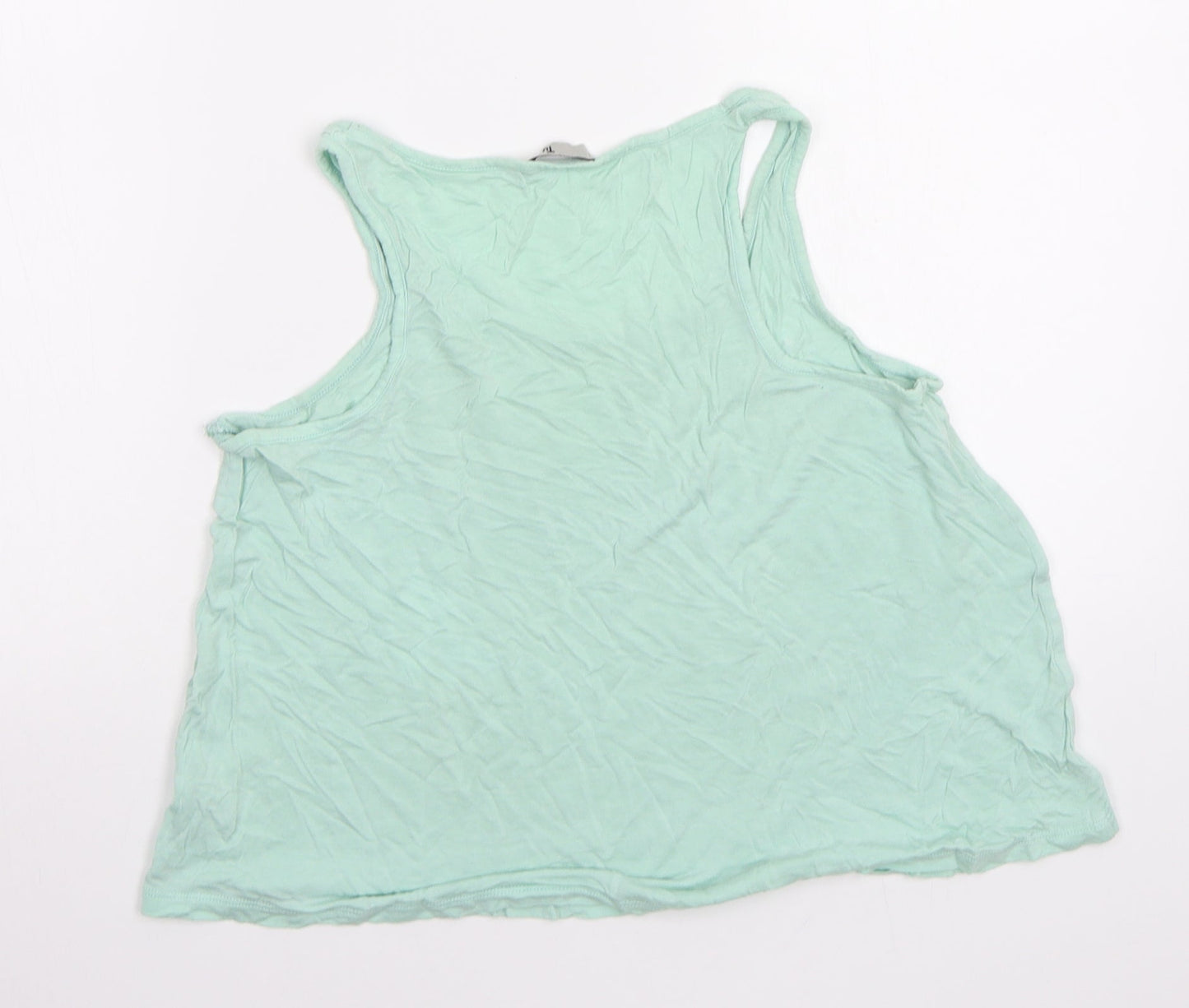 Womens UK Size 8 TU Green Basic Tank