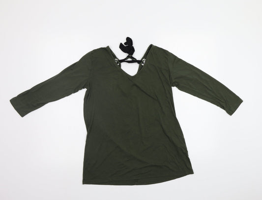 Primark Womens Green   Basic T-Shirt Size 12