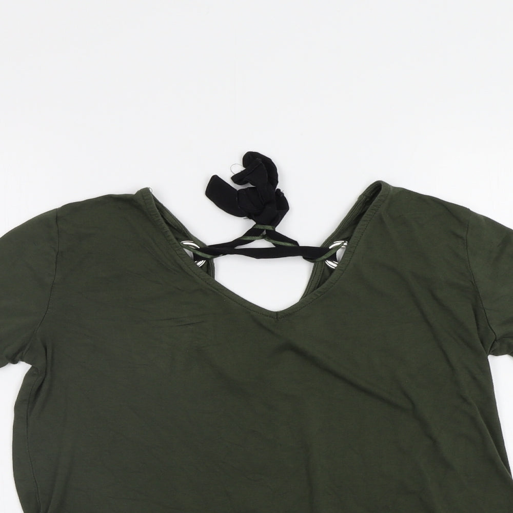 Primark Womens Green   Basic T-Shirt Size 12