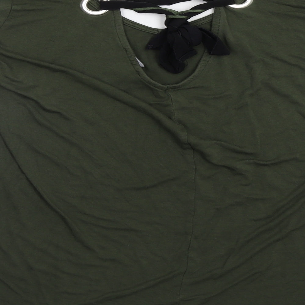 Primark Womens Green   Basic T-Shirt Size 12