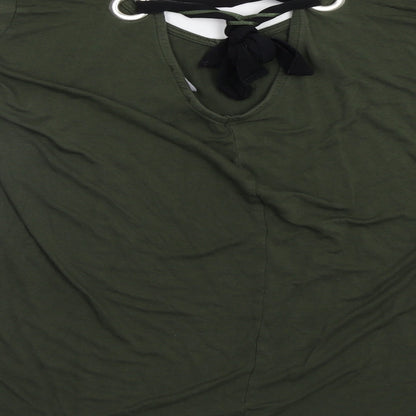 Primark Womens Green   Basic T-Shirt Size 12