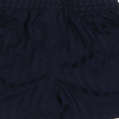 George Boys Blue Striped  Sweat Shorts Size 3-4 Years