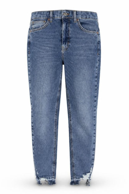 Womens UK Size 28 in Topshop Regular Fit Skinny Blue Jeans