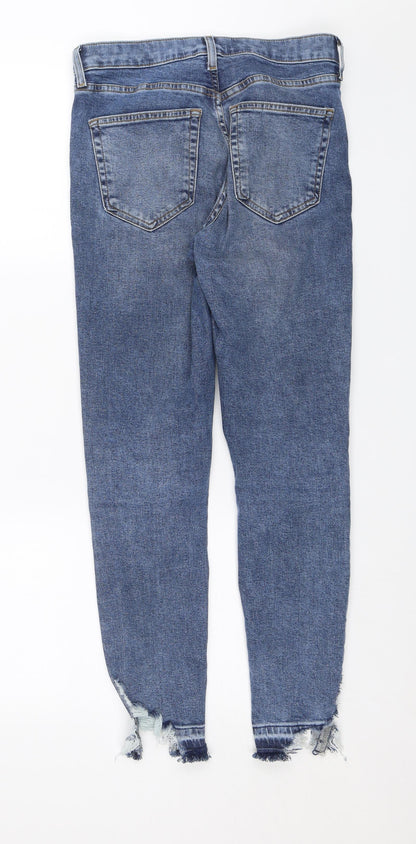 Topshop Womens Blue   Skinny Jeans Size 28 in L26 in
