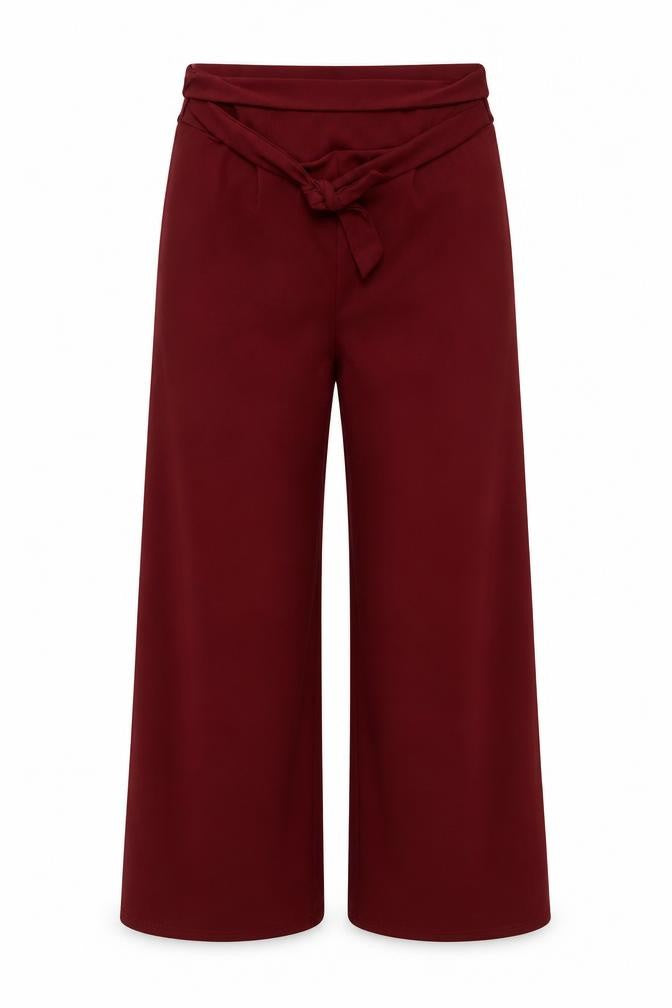 Womens UK Size 37 in Femme Luxe Regular Fit  Red Trousers