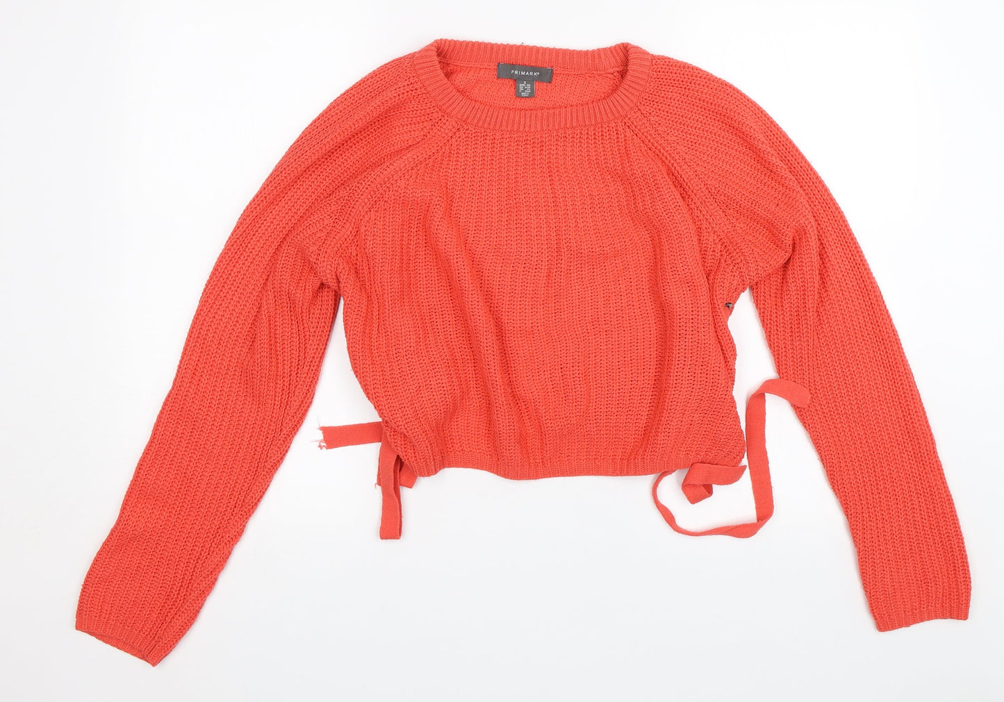 Primark Womens Orange   Pullover Jumper Size S