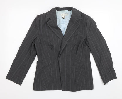 Womens UK Size 12 Planet Regular Grey Blazer