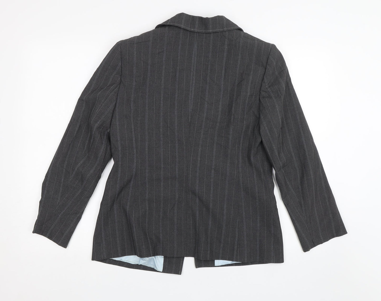 Womens UK Size 12 Planet Regular Grey Blazer