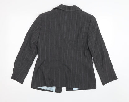 Womens UK Size 12 Planet Regular Grey Blazer