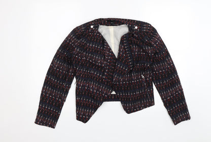 Womens UK Size 8 H&M Blue Jacket