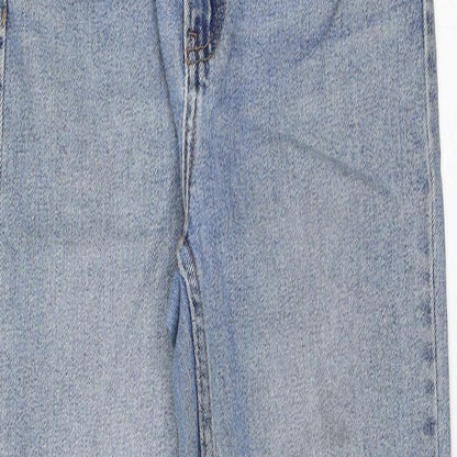 Denim Co. Womens Blue   Straight Jeans Size 10 L26 in