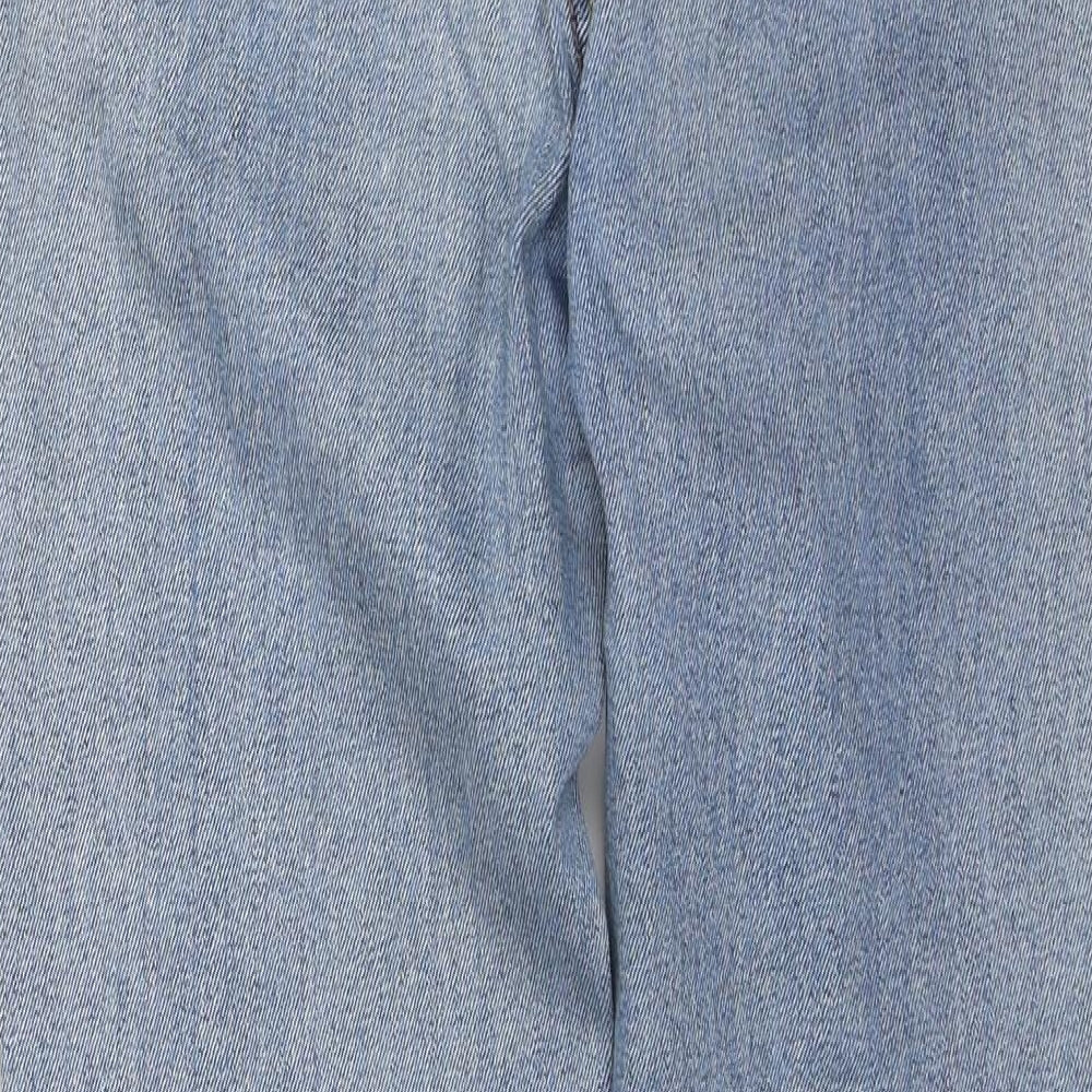 Denim Co. Womens Blue   Straight Jeans Size 10 L26 in