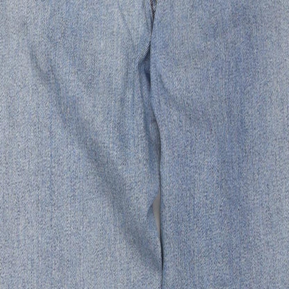 Denim Co. Womens Blue   Straight Jeans Size 10 L26 in