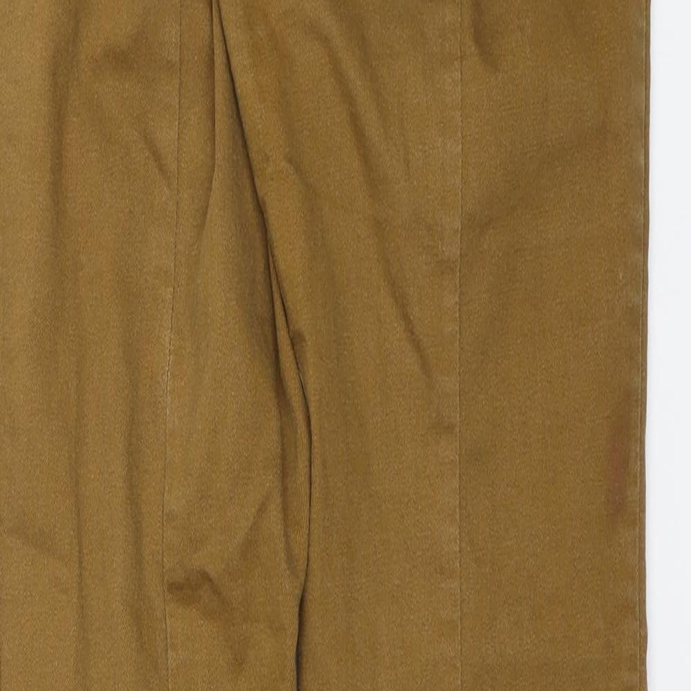 Womens UK Size 8 H&M Regular Fit Jegging Brown Trousers