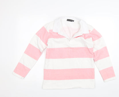 Womens UK Size 4 PRETTYLITTLETHING Pink Pullover Jumper