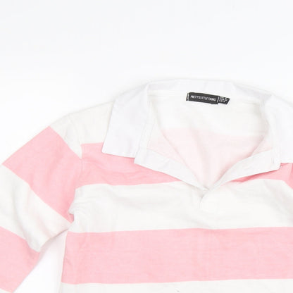Womens UK Size 4 PRETTYLITTLETHING Pink Pullover Jumper