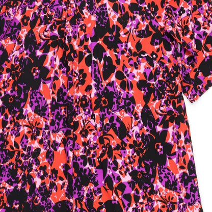 Prewotn Womens Multicoloured Floral  Shift