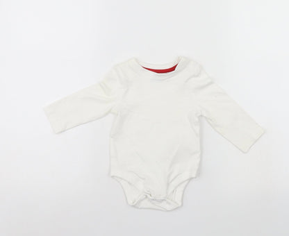 Blue Zoo Baby White   Romper One-Piece Size 3-6 Months