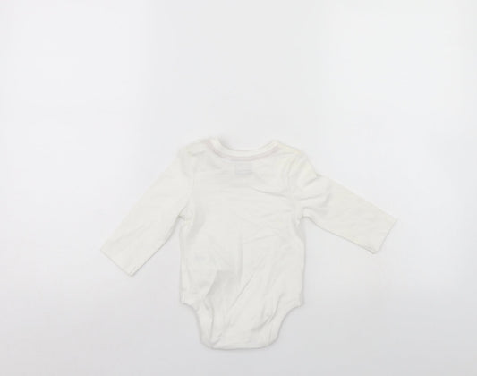 Blue Zoo Baby White   Romper One-Piece Size 3-6 Months
