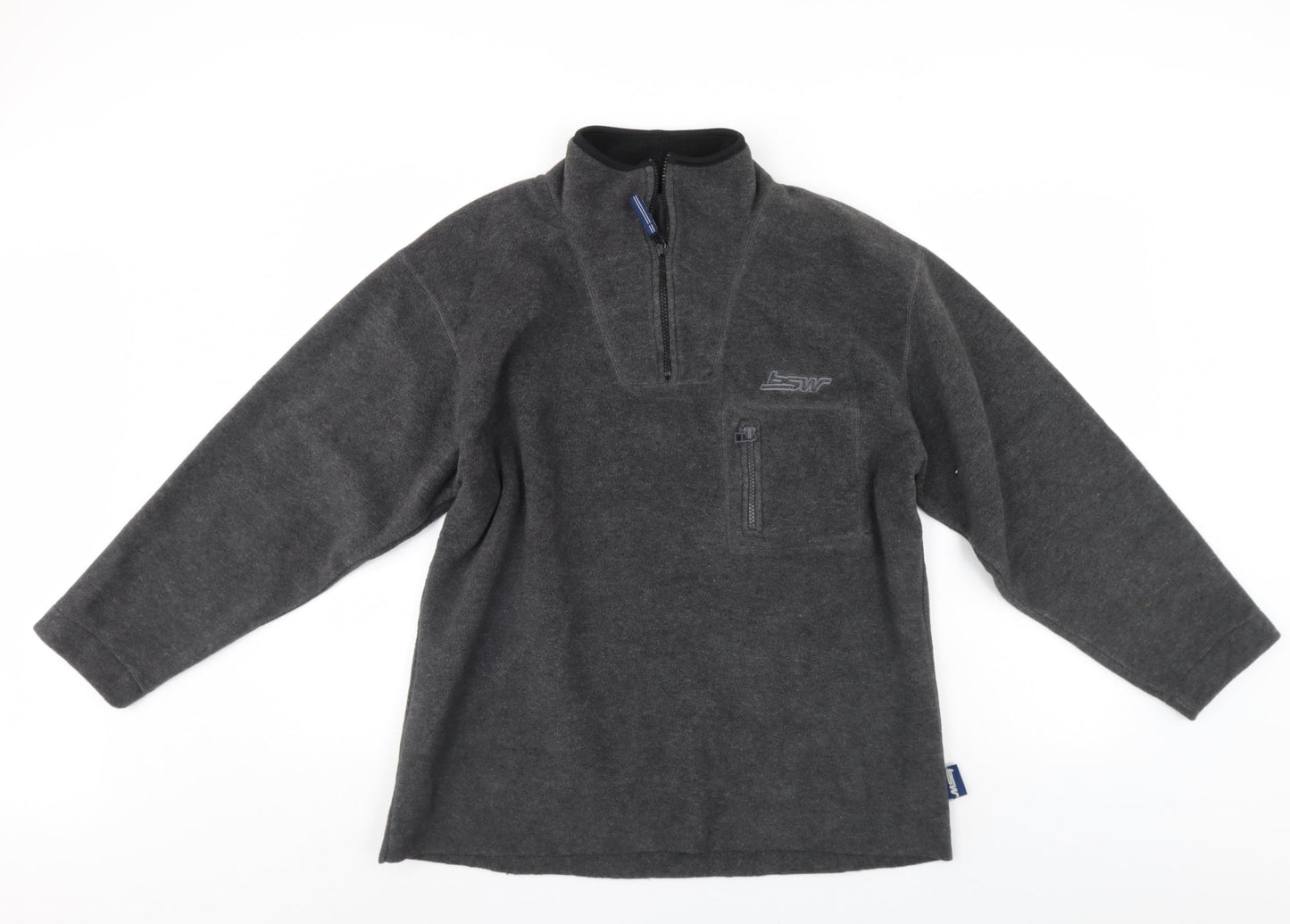 BSW Mens Grey   Pullover Jumper