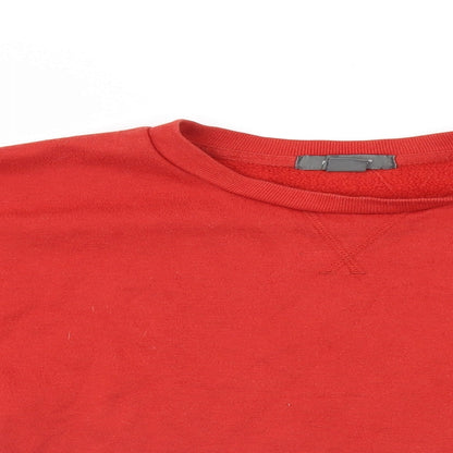 Primark Womens Red   Pullover Sweatshirt Size 18  - cropped