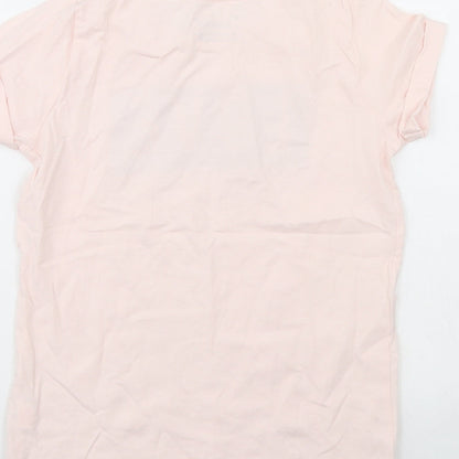Primark Girls Pink   Basic T-Shirt Size 11-12 Years