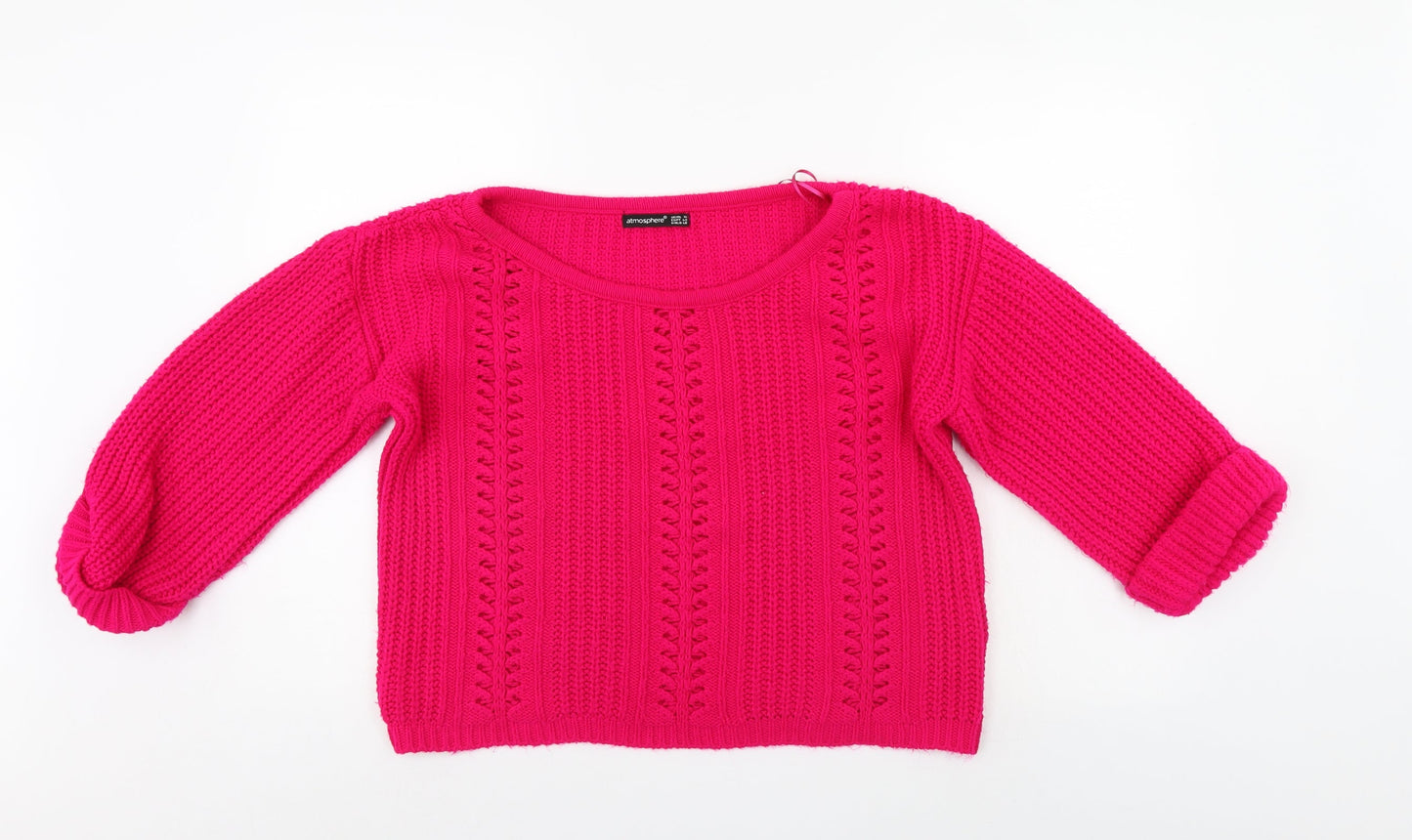 Atmosphere Womens Purple   Pullover Jumper Size 14