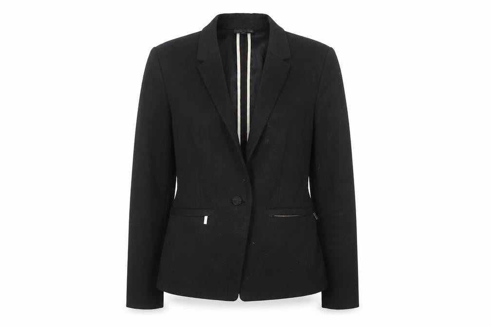 Womens UK Size 10 NEXT Petites Black Blazer