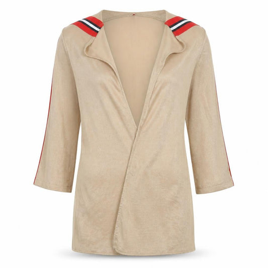 Womens UK Size 8 ravi famous Gold Cardigan Jumper
