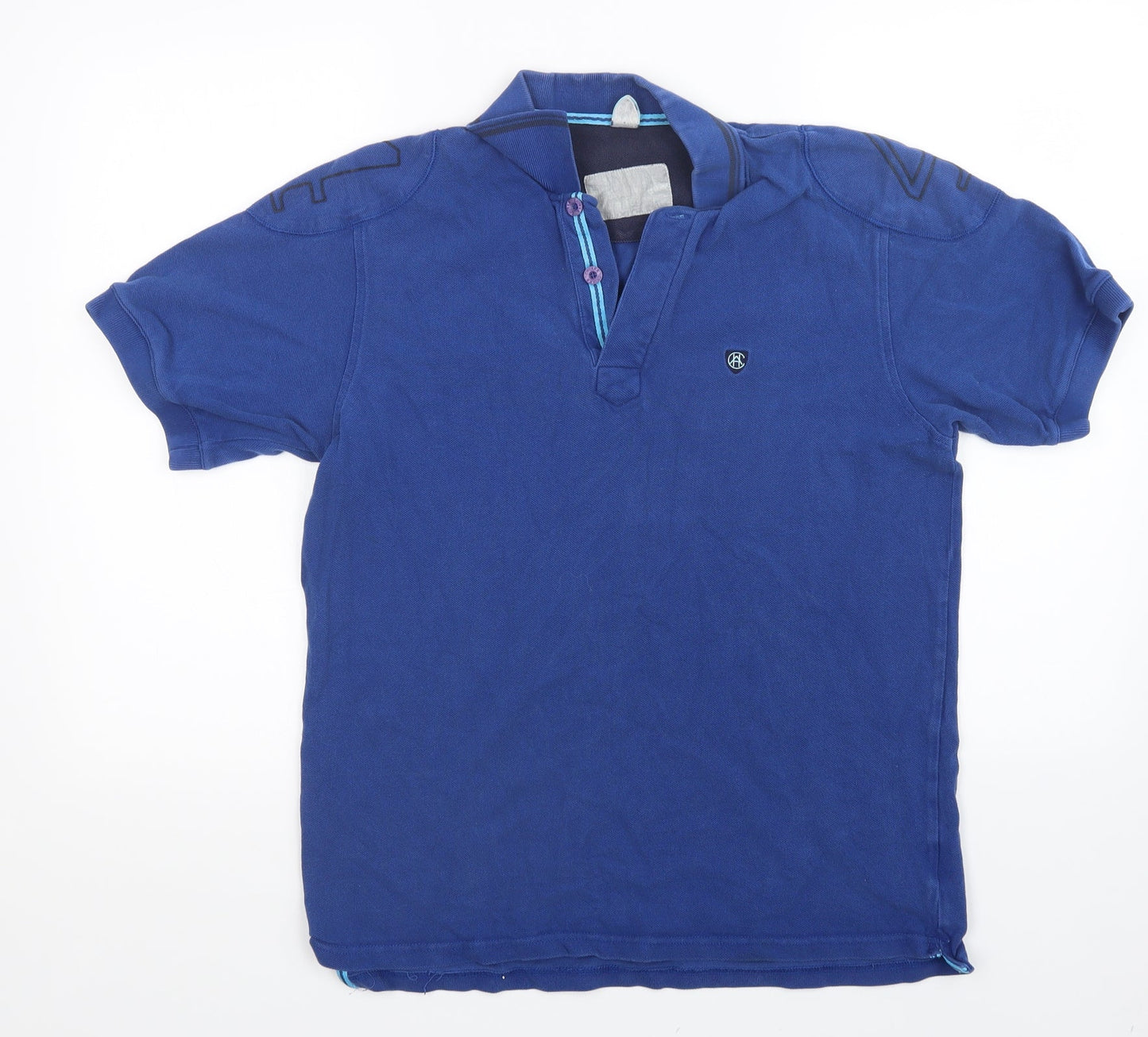 chukka Mens Blue    Polo Size M