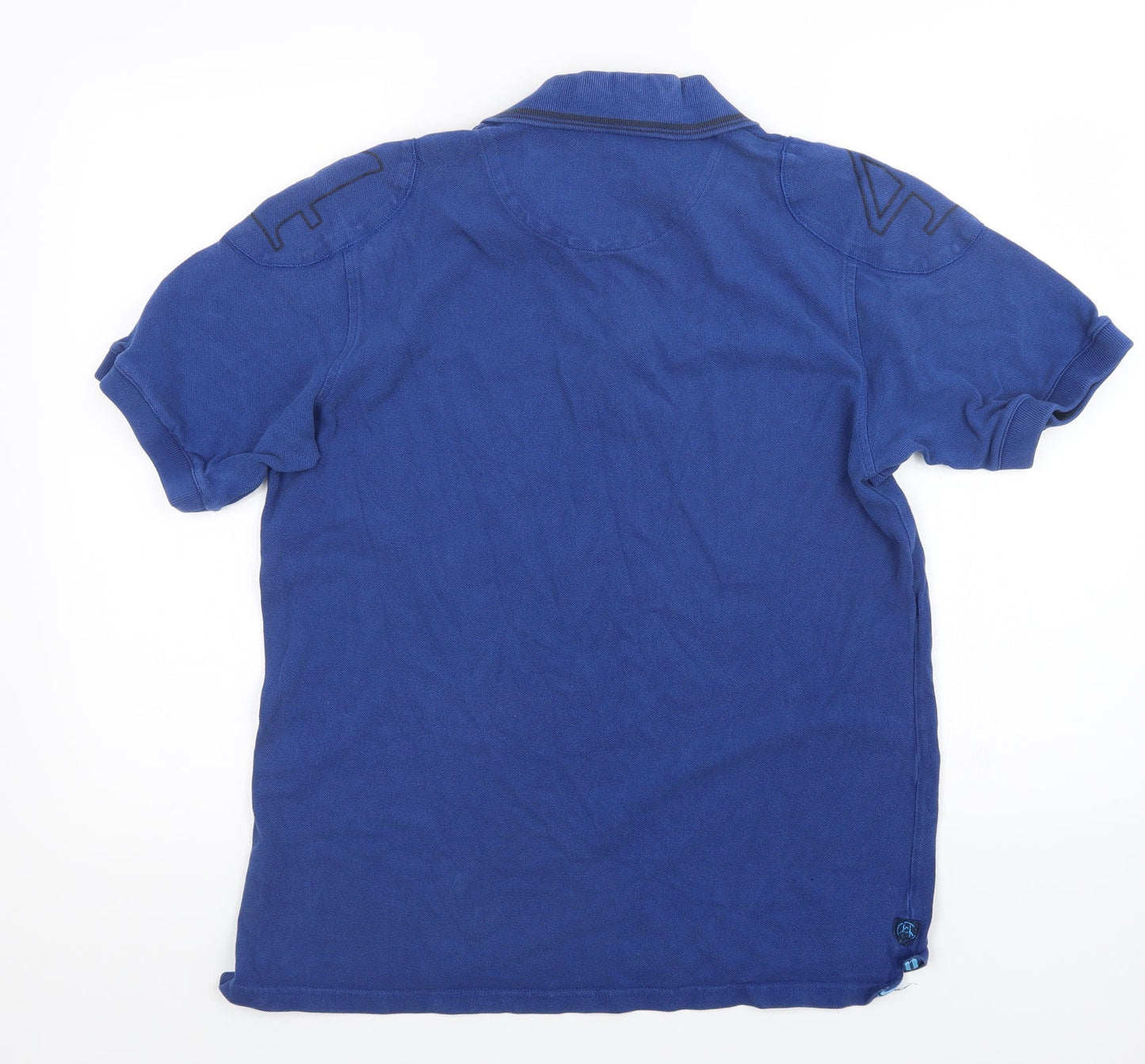 chukka Mens Blue    Polo Size M