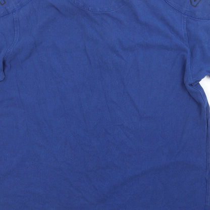chukka Mens Blue    Polo Size M