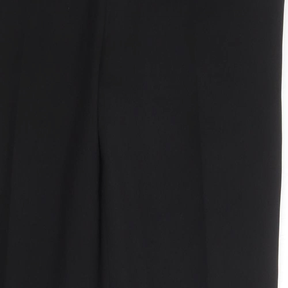 tailor & cutter Mens Black   Trousers  Size 34 in L31 in