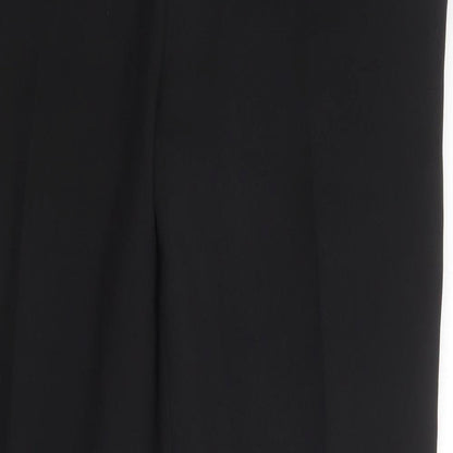 tailor & cutter Mens Black   Trousers  Size 34 in L31 in