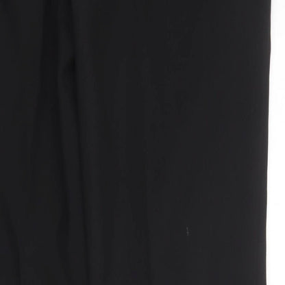 tailor & cutter Mens Black   Trousers  Size 34 in L31 in