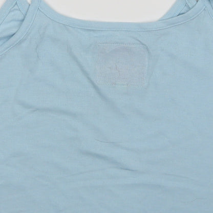 boux Womens Blue   Top Pyjama Top Size 8