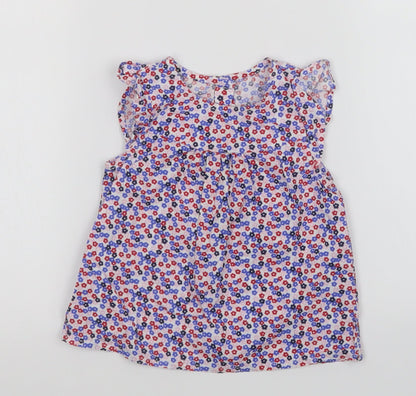 mothercare  Girls Multicoloured Floral  A-Line  Size 12-18 Months