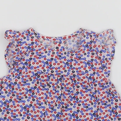 mothercare  Girls Multicoloured Floral  A-Line  Size 12-18 Months