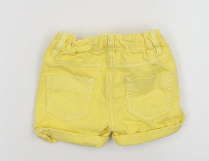 F&F Girls Yellow    Jeans Size 12-18 Months