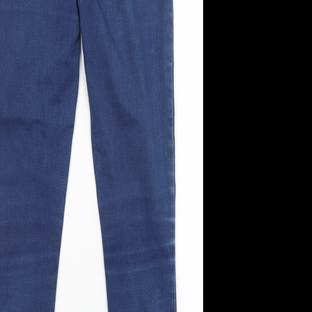 Womens UK Size 12 Fashion Union Regular Fit Skinny Blue Jeans