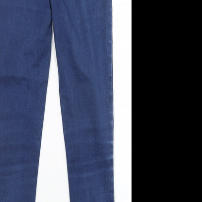 Womens UK Size 12 Fashion Union Regular Fit Skinny Blue Jeans