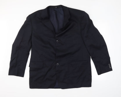 Mens UK Size  Ciro Citterio Regular Blue Suit Jacket