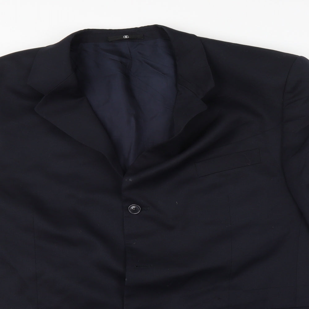 Mens UK Size  Ciro Citterio Regular Blue Suit Jacket