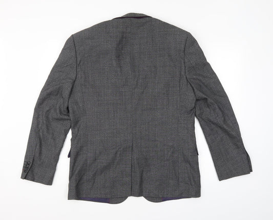 Mens UK Size 42 Taylor & Wright Regular Grey Suit Jacket