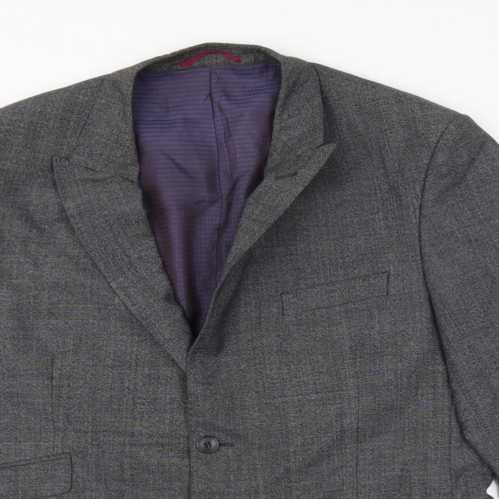 Mens UK Size 42 Taylor & Wright Regular Grey Suit Jacket