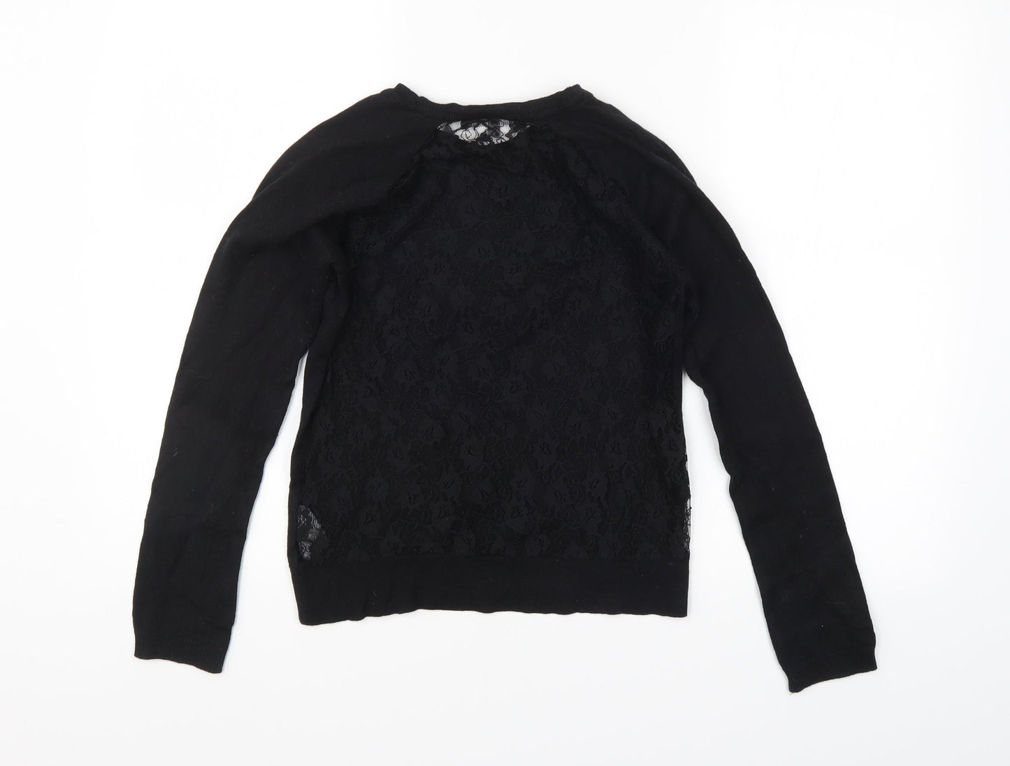 LIMITED COLLECTION Womens Black Floral  Pullover Jumper Size 14