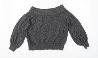 Womens UK Size M H&M Grey Pullover Jumper