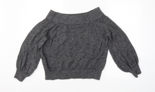 Womens UK Size M H&M Grey Pullover Jumper