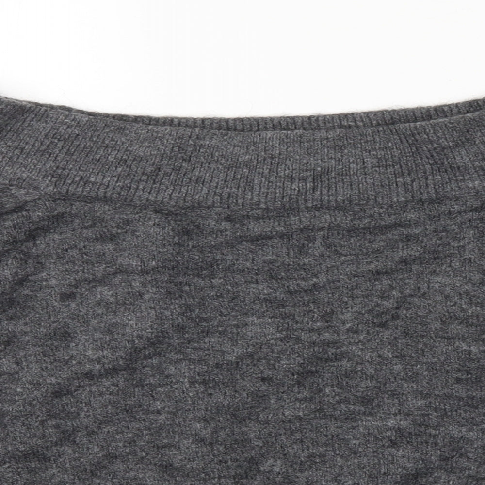 Womens UK Size M H&M Grey Pullover Jumper