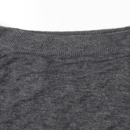 Womens UK Size M H&M Grey Pullover Jumper